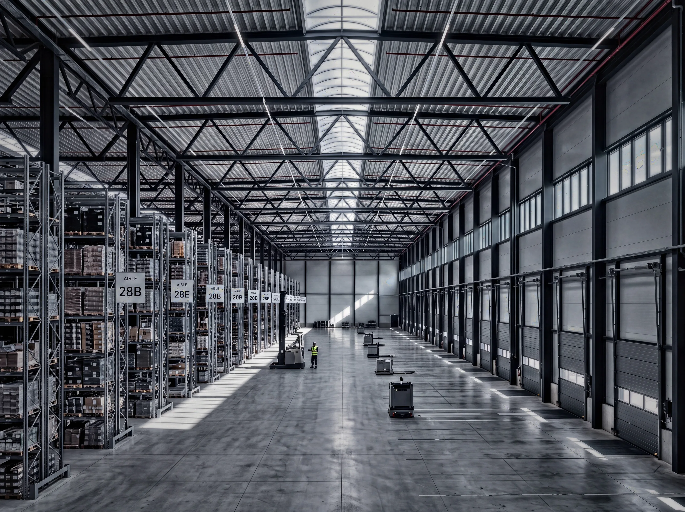 Northgate Logistics Terminal, street view of an Atrium project