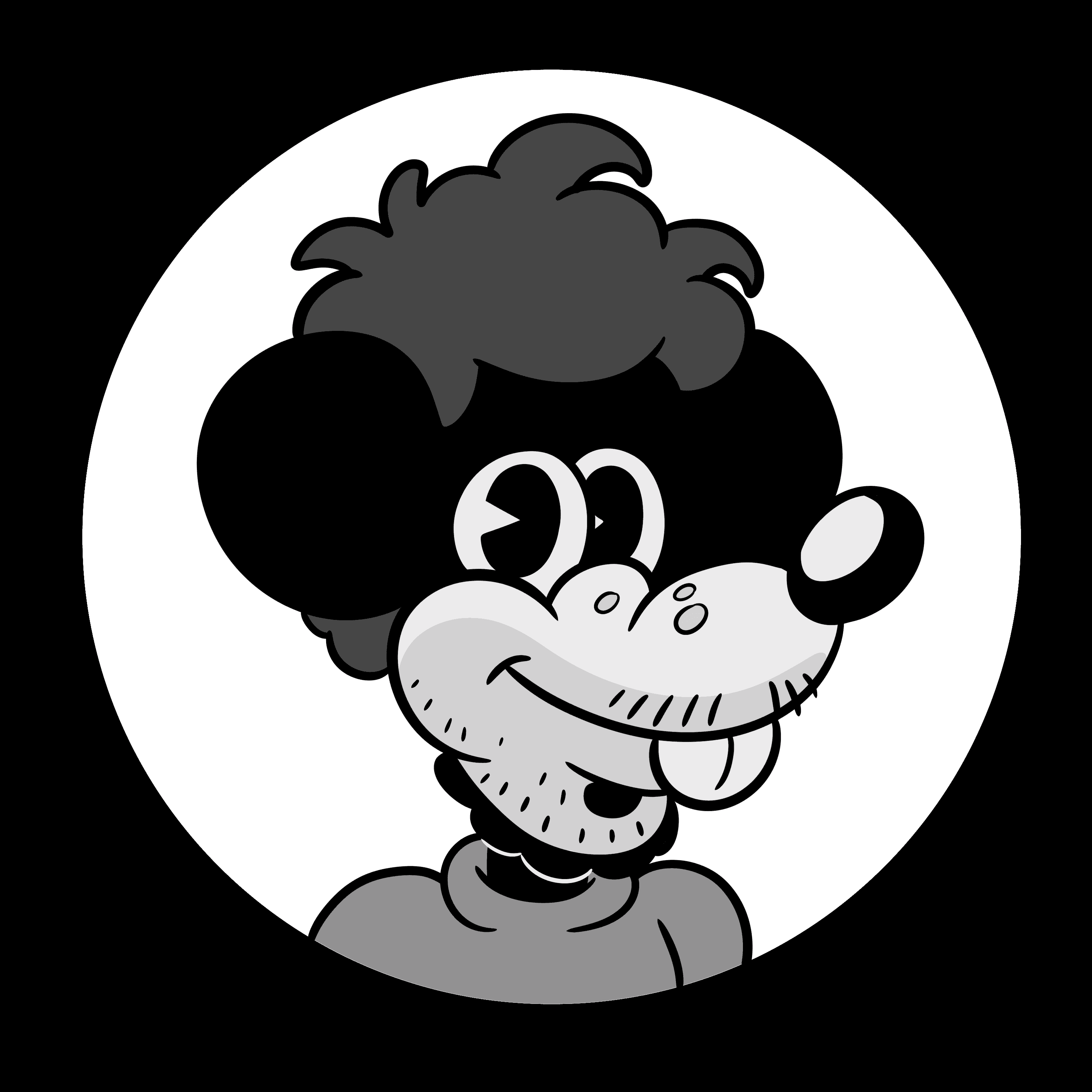 A portrait of a young man smiling