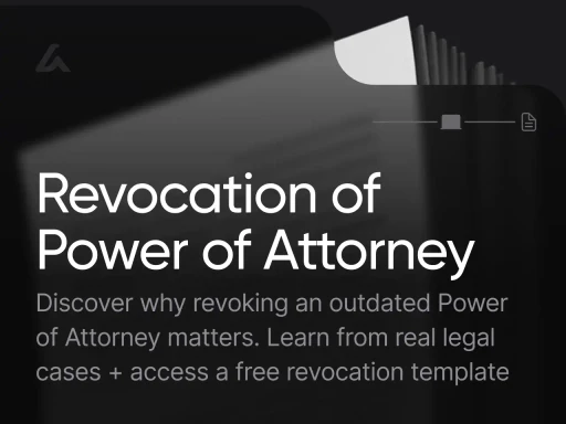 Revocation of Power of Attorney