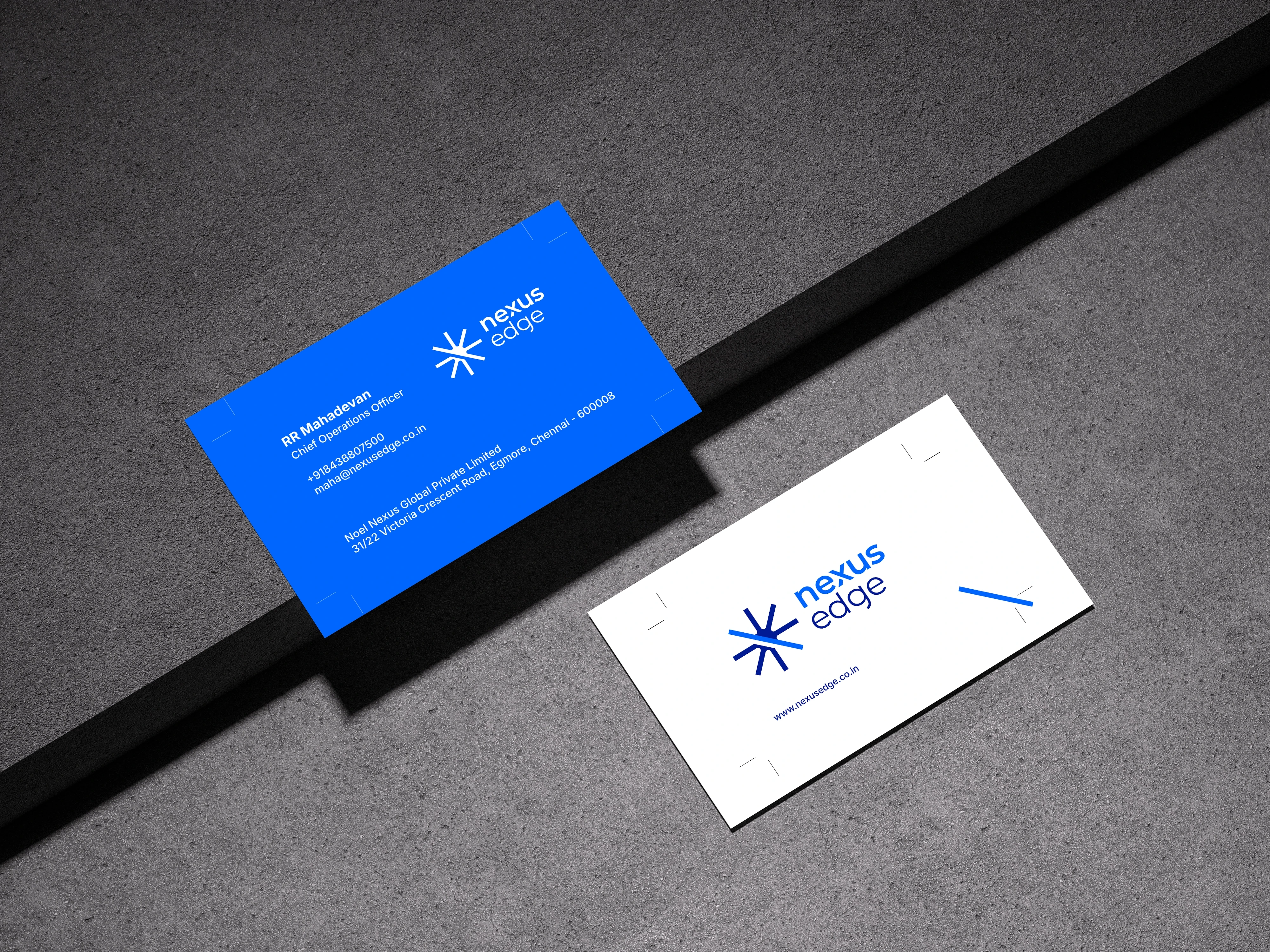 Nexus edge business cards