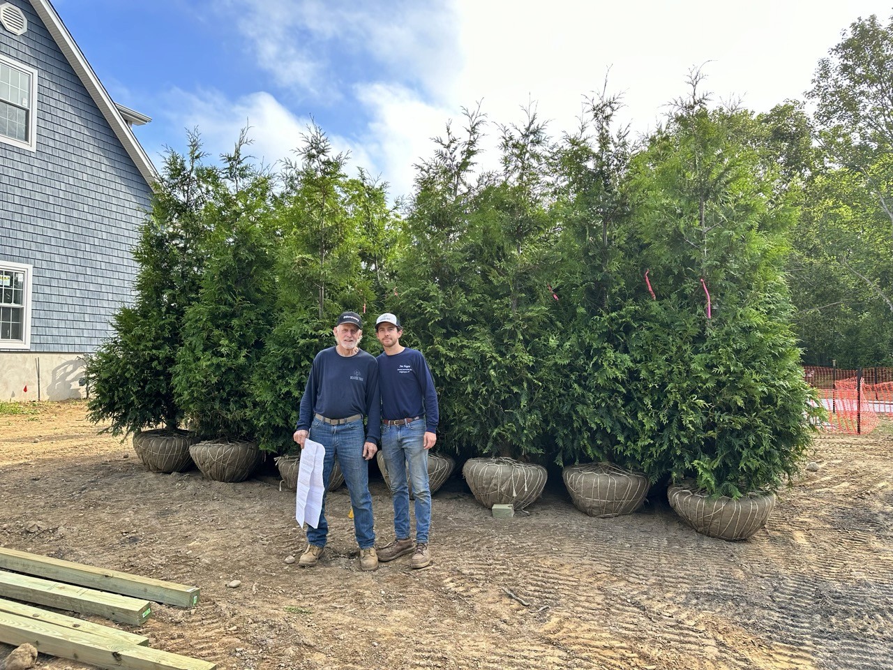Gardener team at work