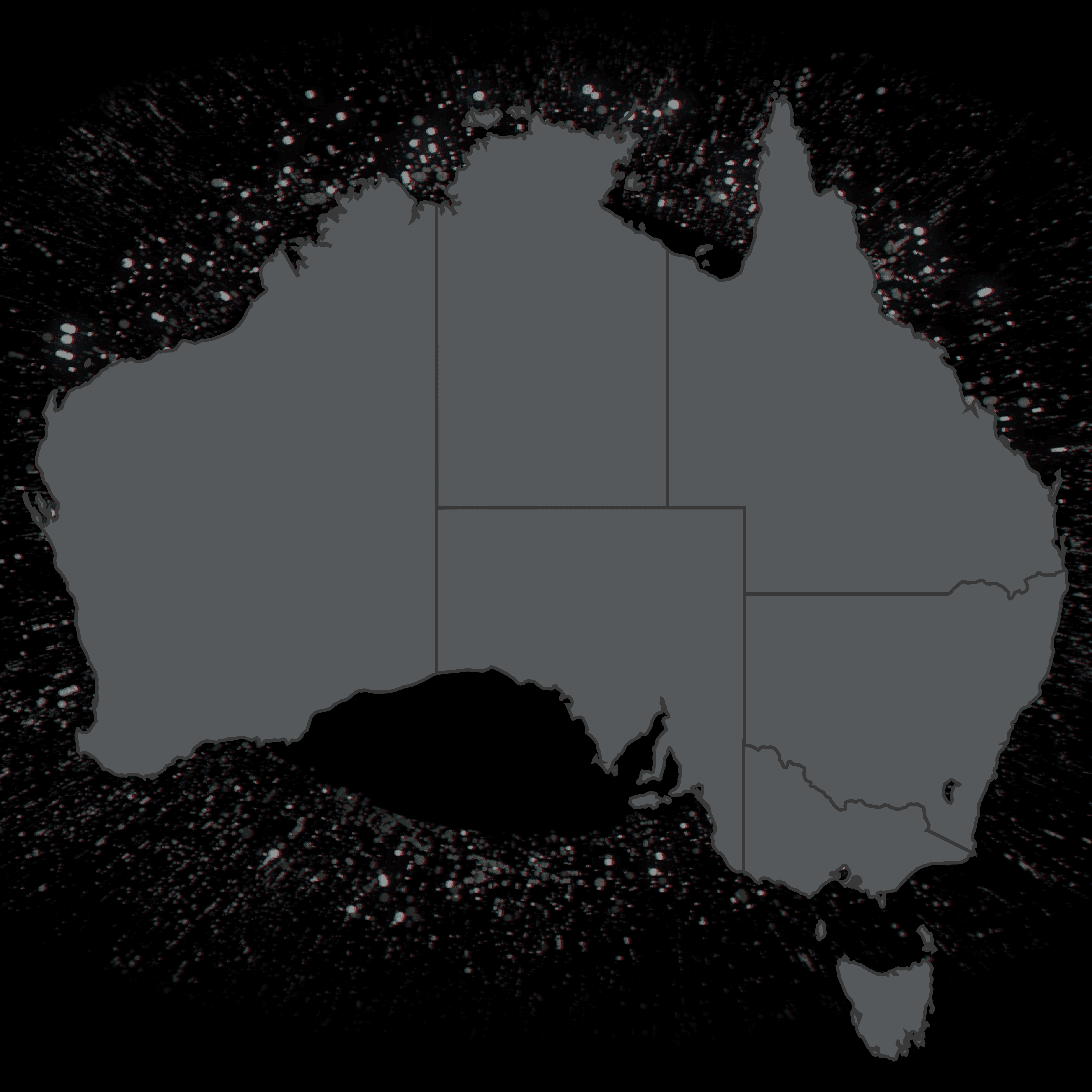 australia map