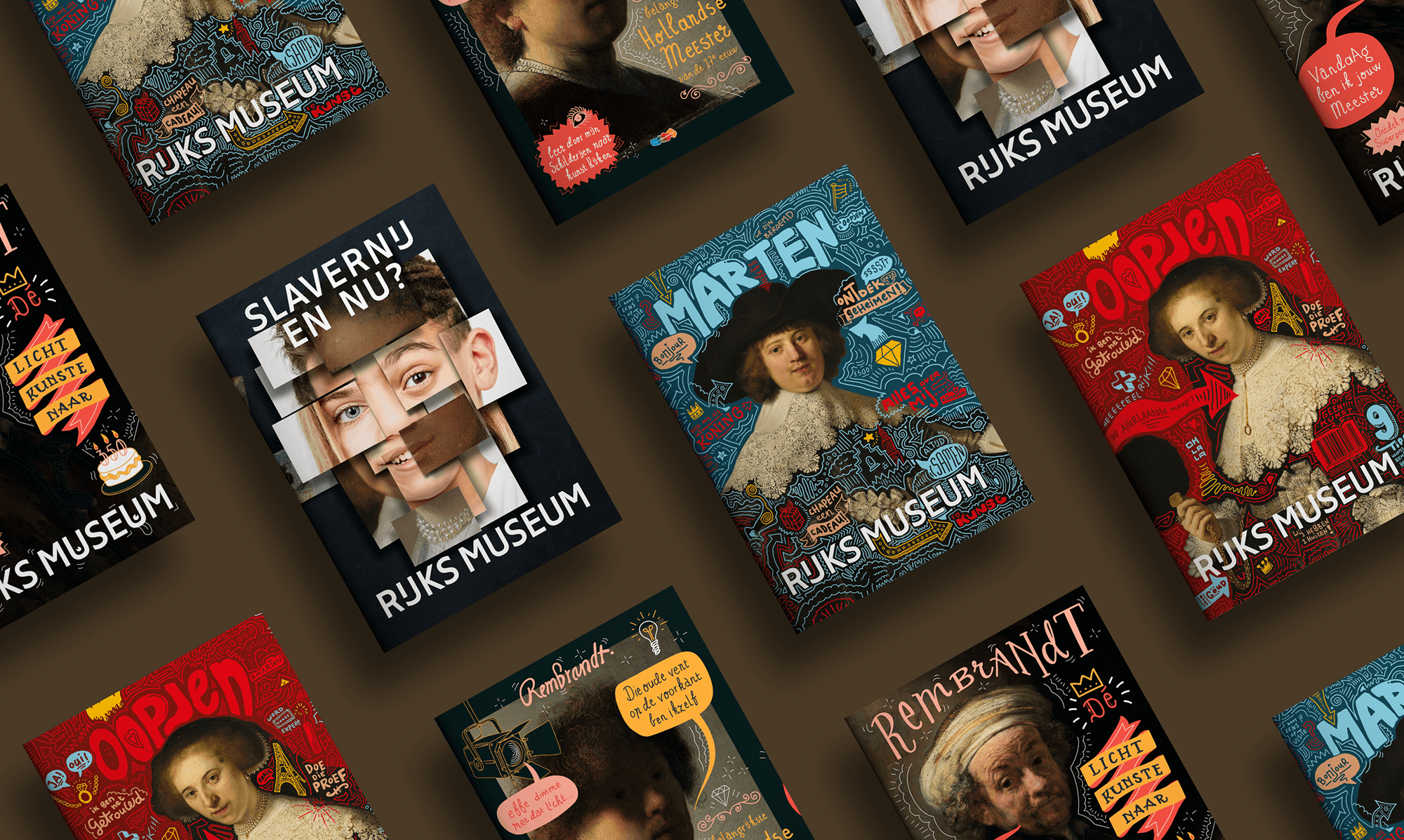 Grafisch ontwerp Rijksmuseum magazines