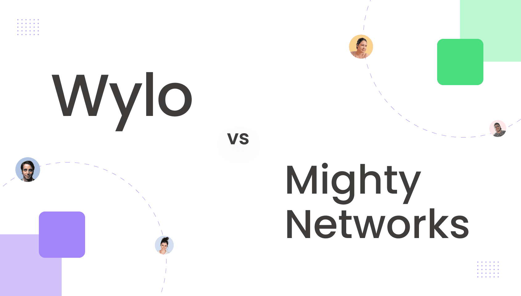 Banner image of the blog post - Wylo vs Mighty Networks: Modern vs Legacy Community Platform.
