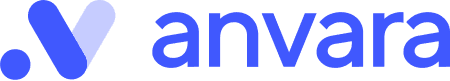 Anvara White Logo