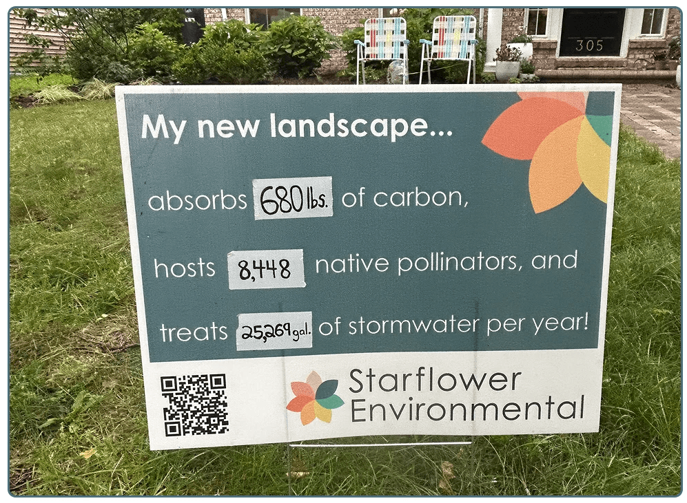 A retaining wall on the side of a house with 5 bushes planted on top of the wall