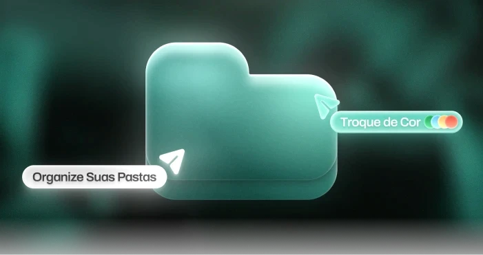 Organize chats em Projetos