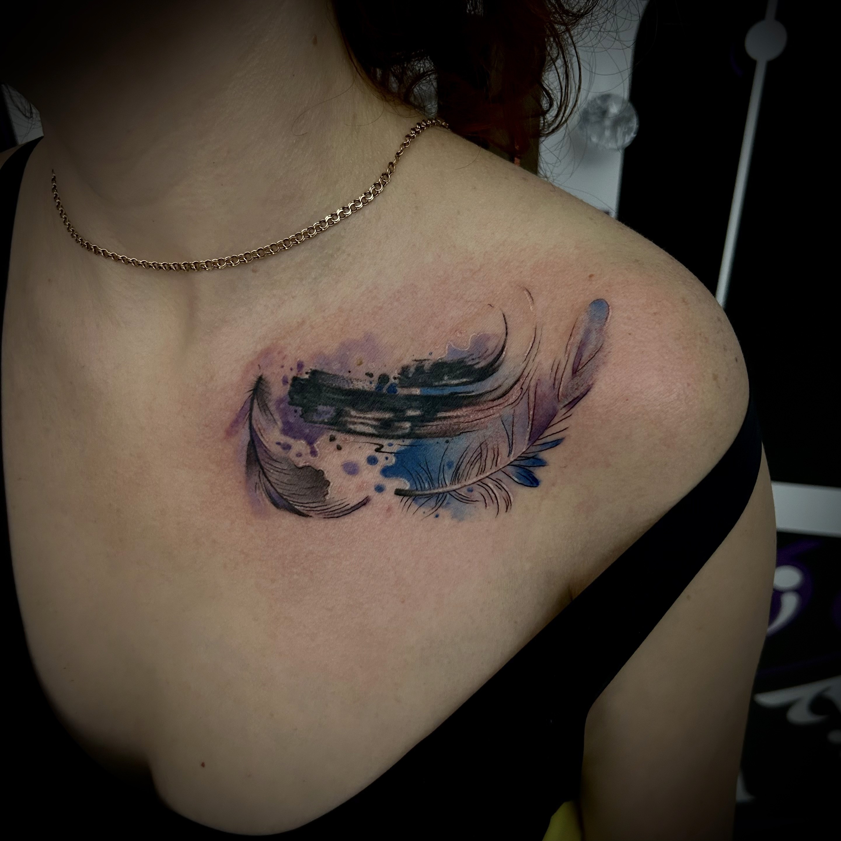 tatuaż akwarelowy Szczecin