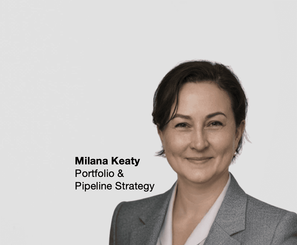 Milana Keaty, expert in portfolio and pipeline strategy in the life sciences sector