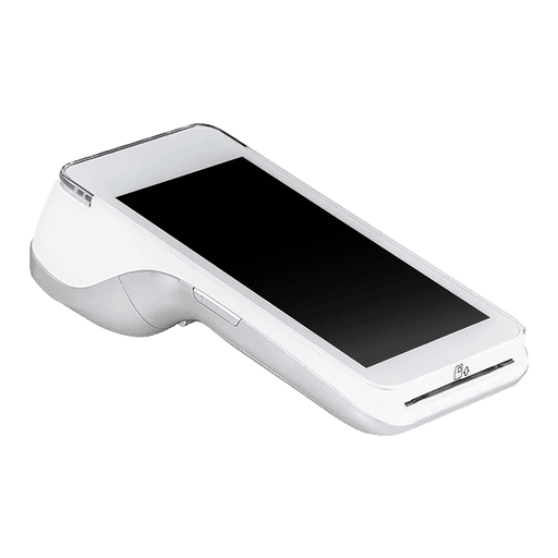 White card reader pos terminal