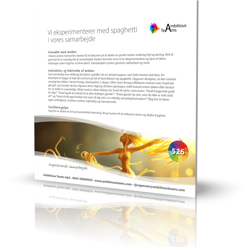 I får flere mini-workshops i forandringsparathed til selv at køre processen videre.