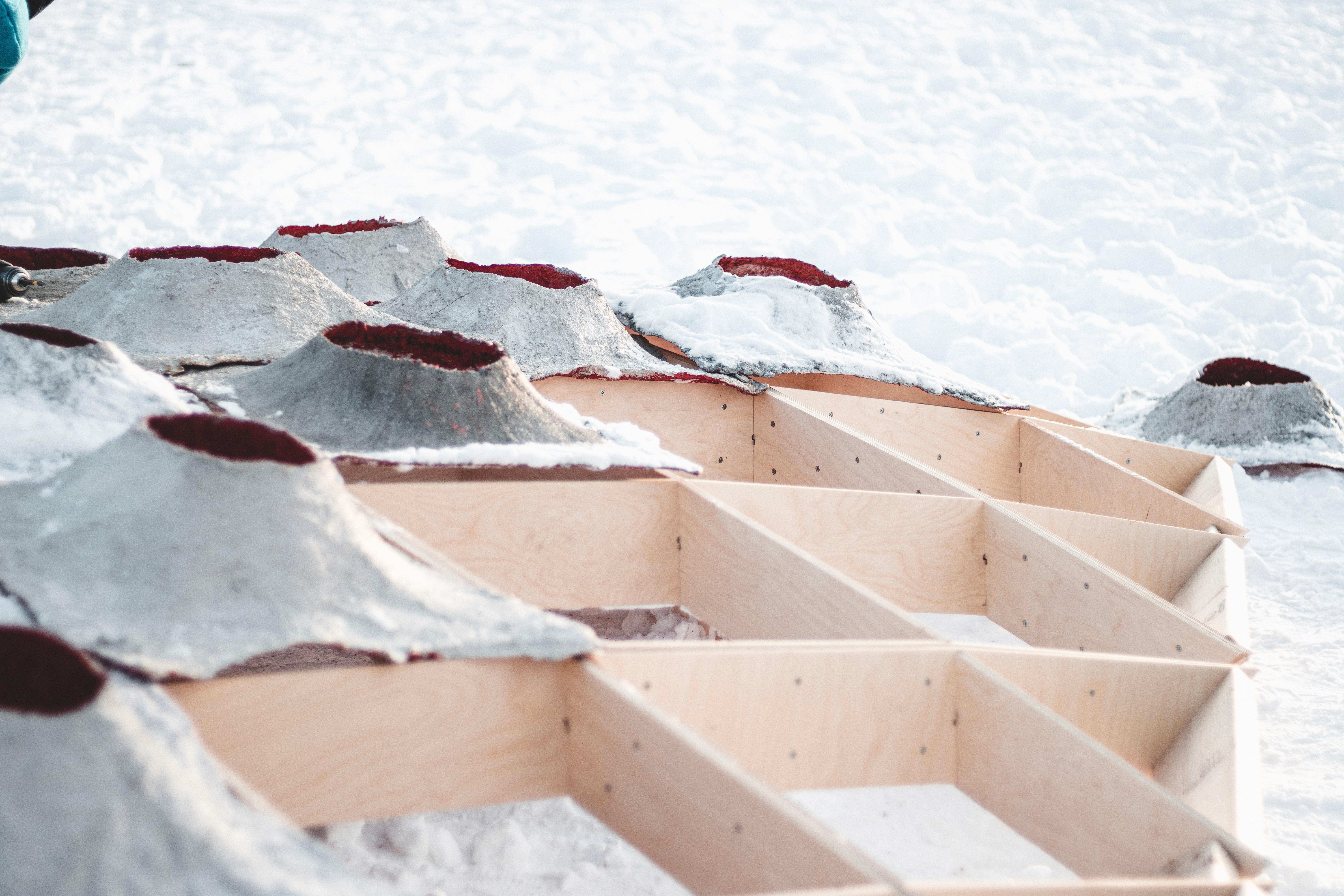 Assembly image of the panelized system.