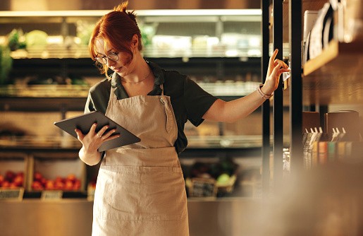 Customer service representative engaging with a client using TickedOff