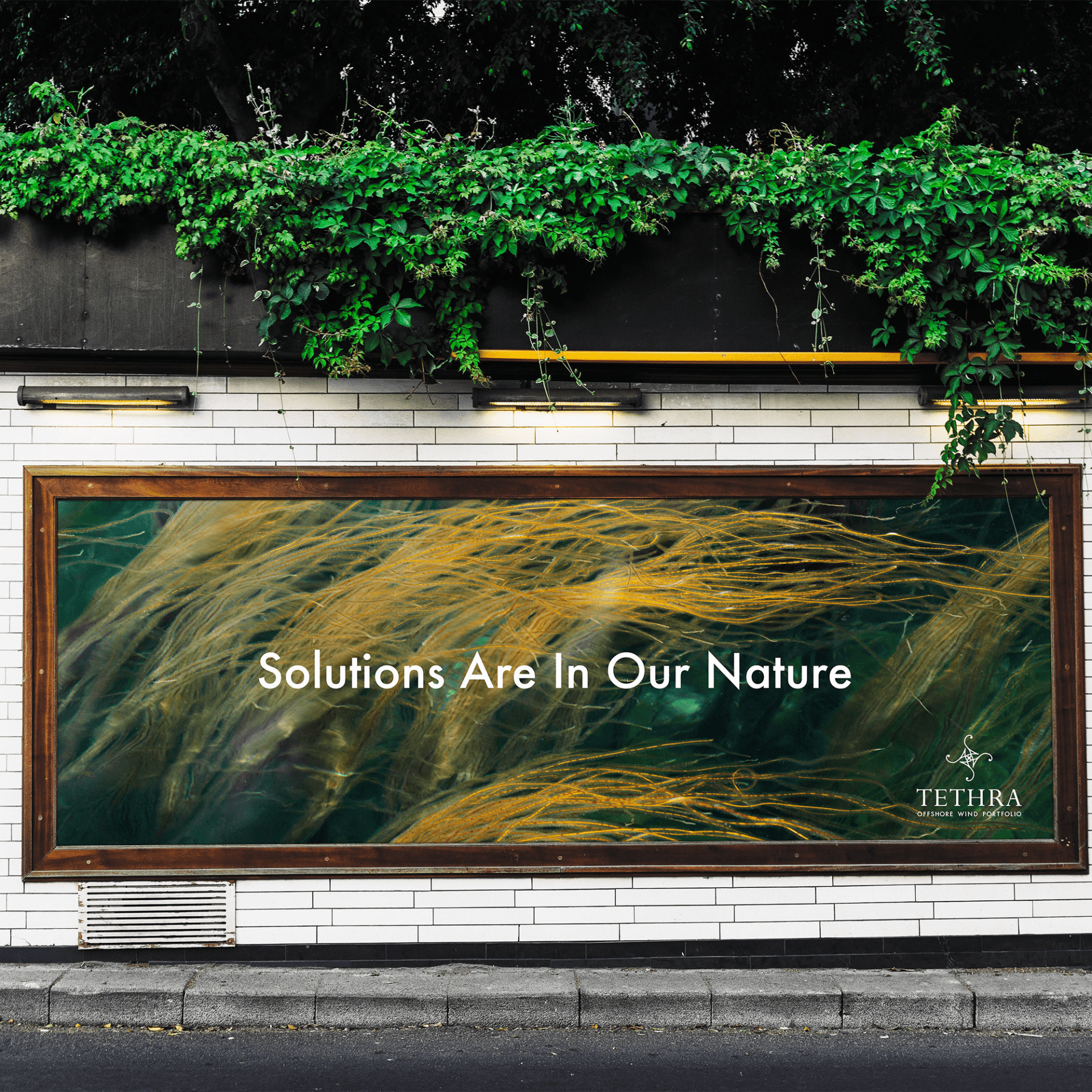 Logo on a billboard – Concept artwork for Irish offshore energy client.