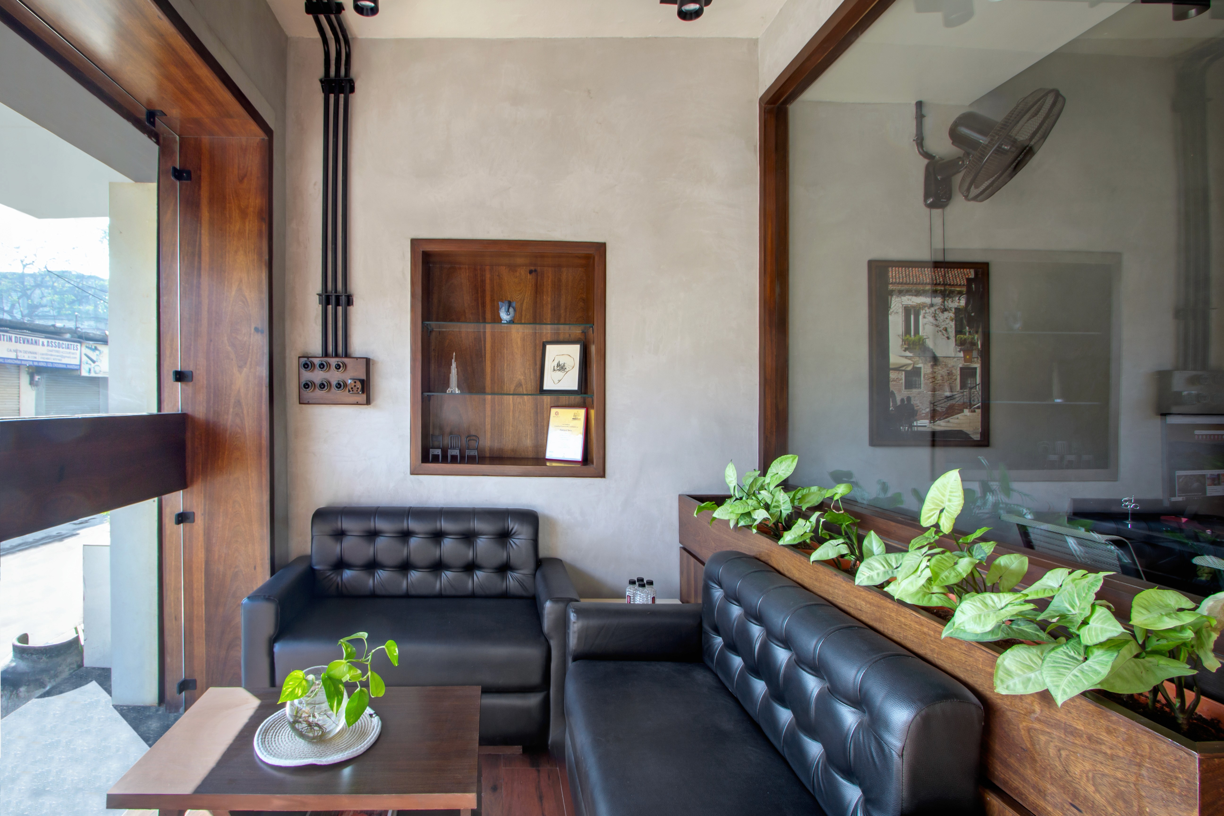 Image of Futuristic dining area