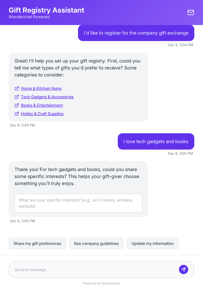 Build Your Gift Registry AI Agent Today