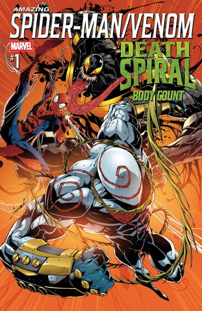 Amazing Spider-Man Venom Death Spiral Body Count #1 GODTAIL Exclusive Trade Dress Variant Marvel Comic Book