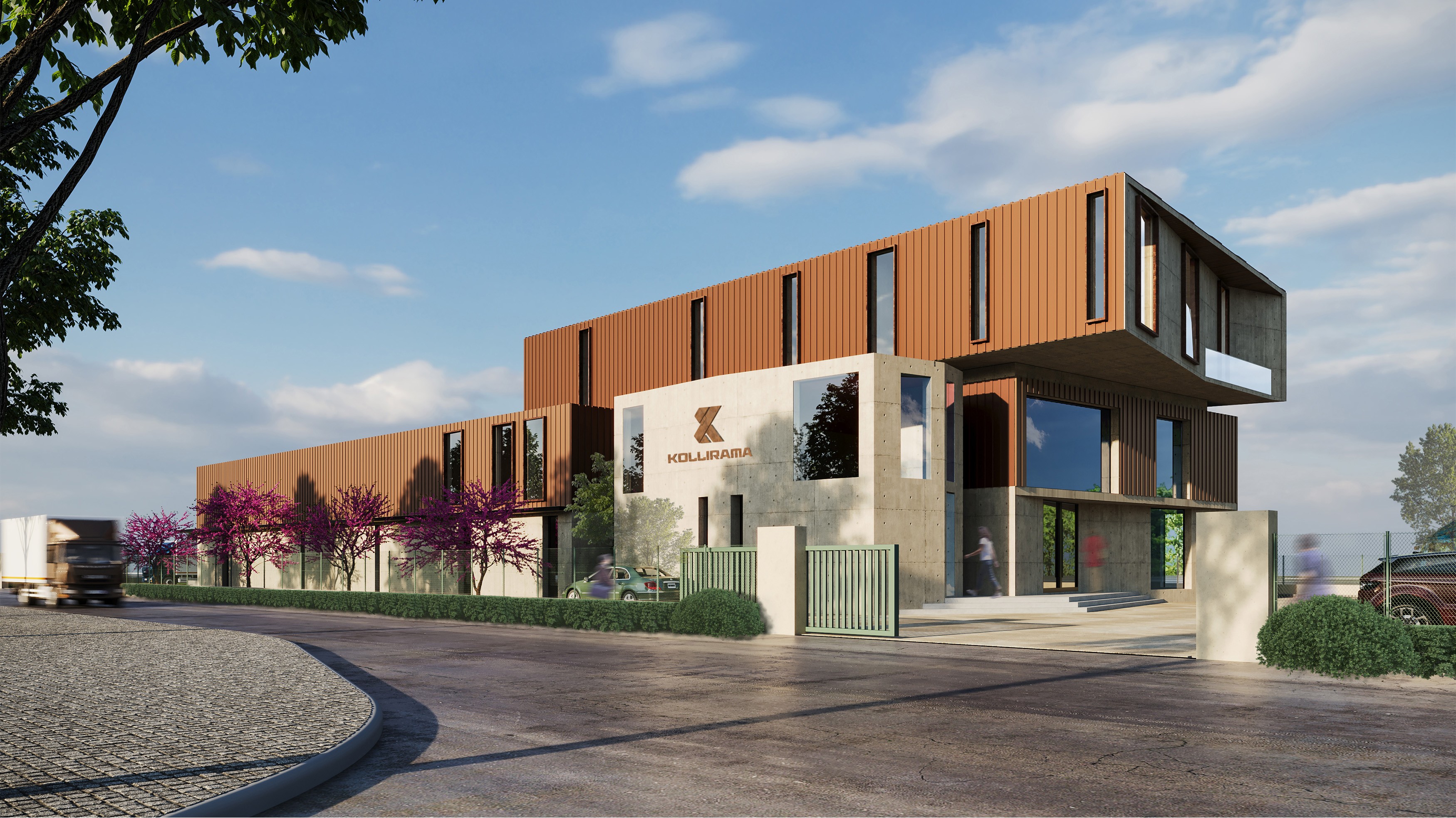 kollirama bureau projet 3D