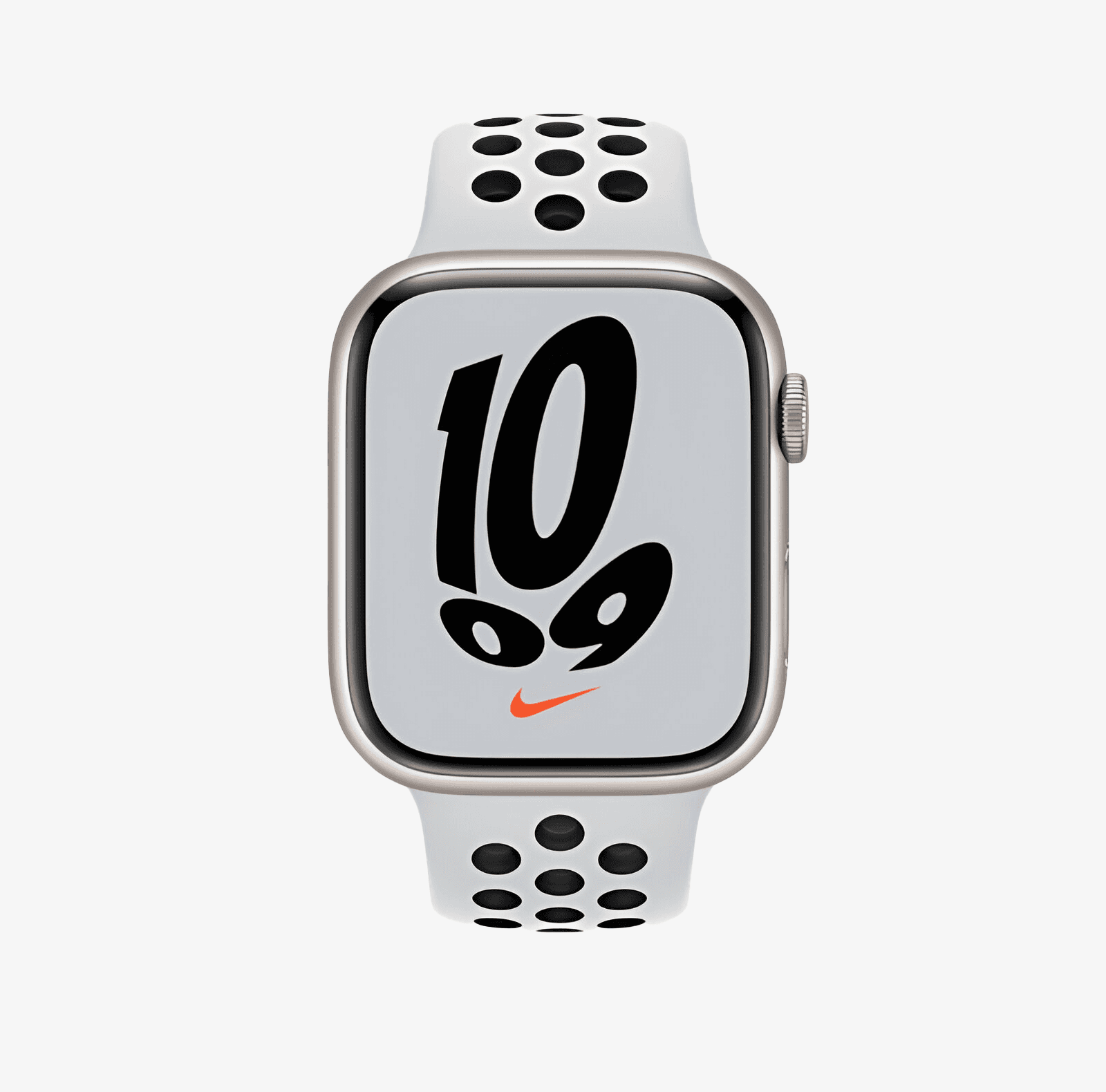 White Nike Strap iWatch SE