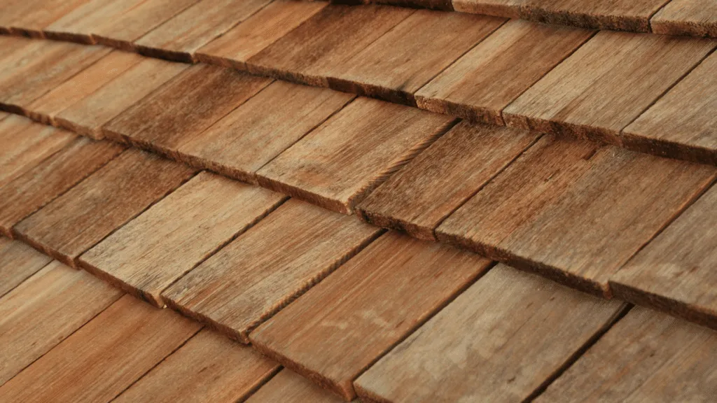 wood roof
