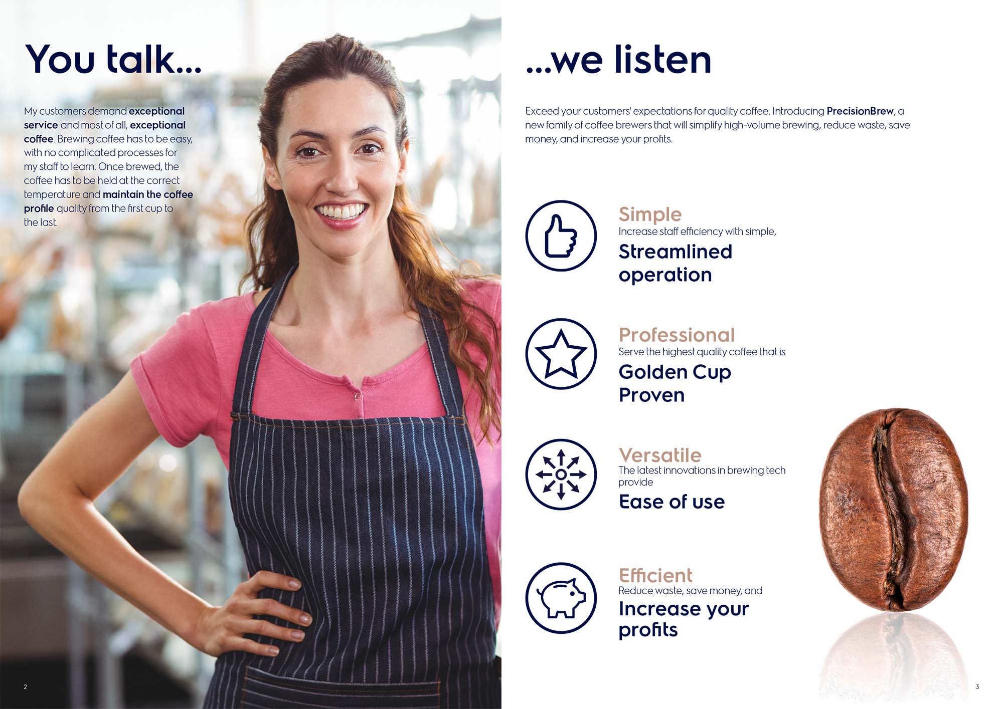 Electrolux Product Brochure Sample Pages