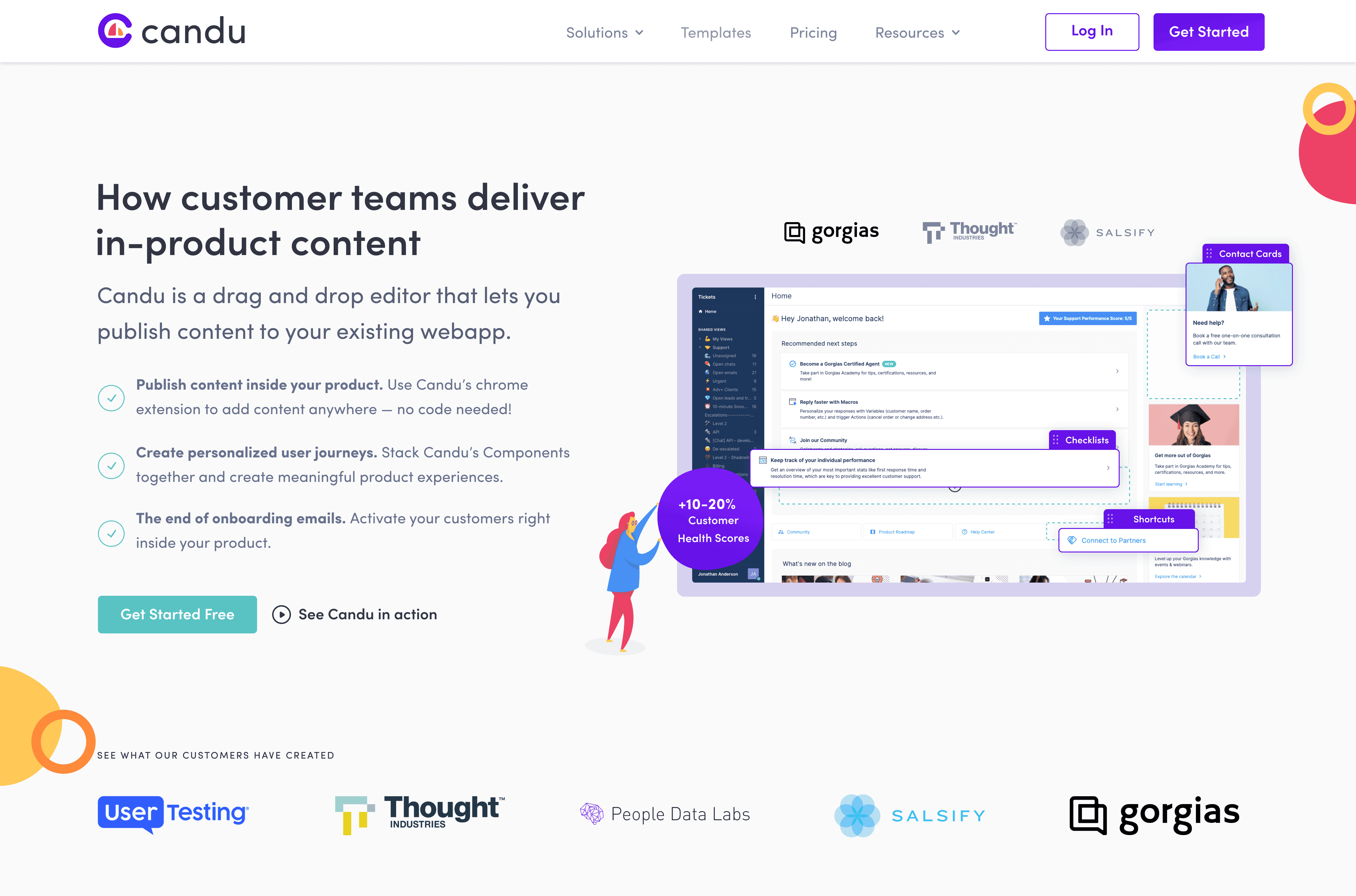 No-code editor. Homepage version B