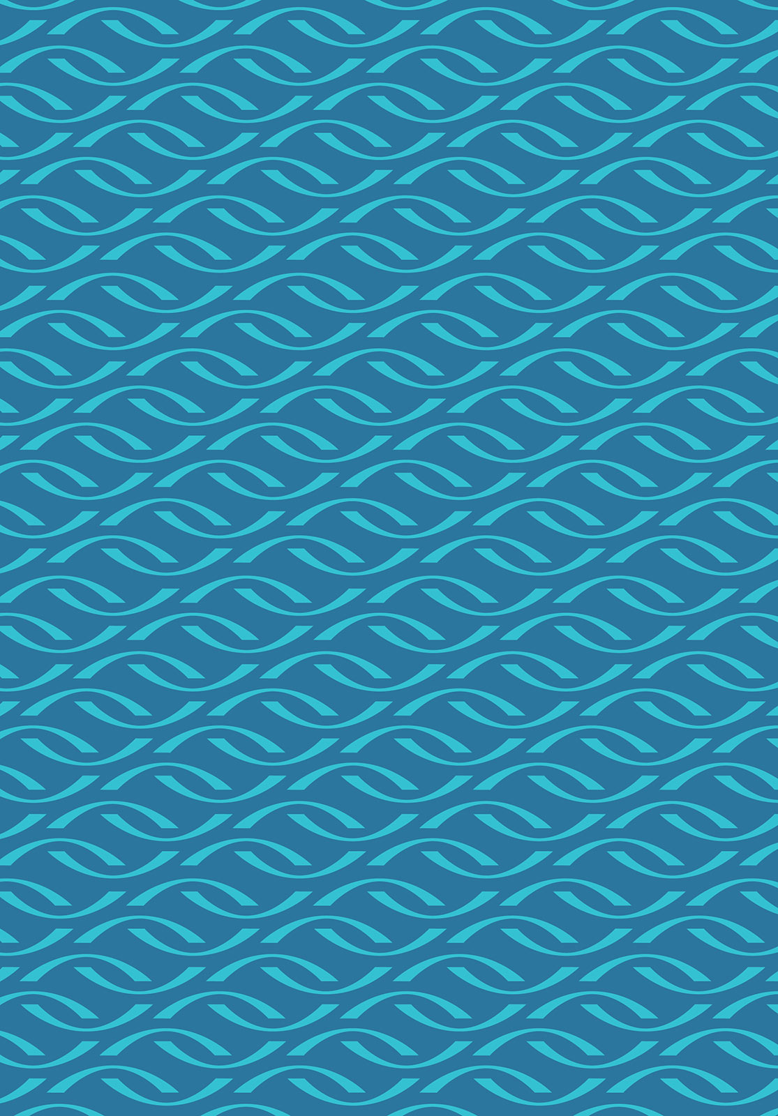 KBG Arch pattern on blue background