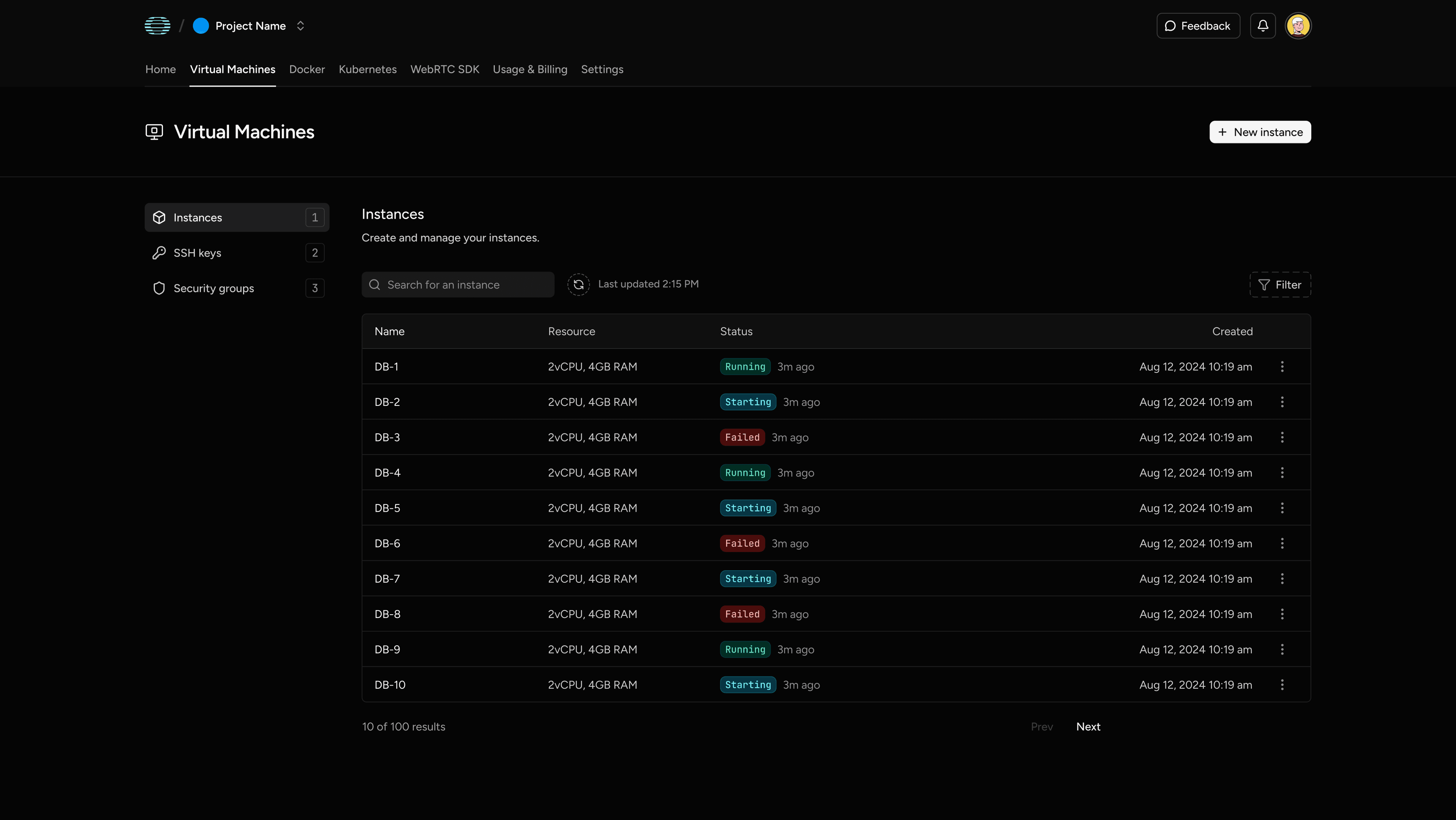 Huddle01 Cloud product screenshot