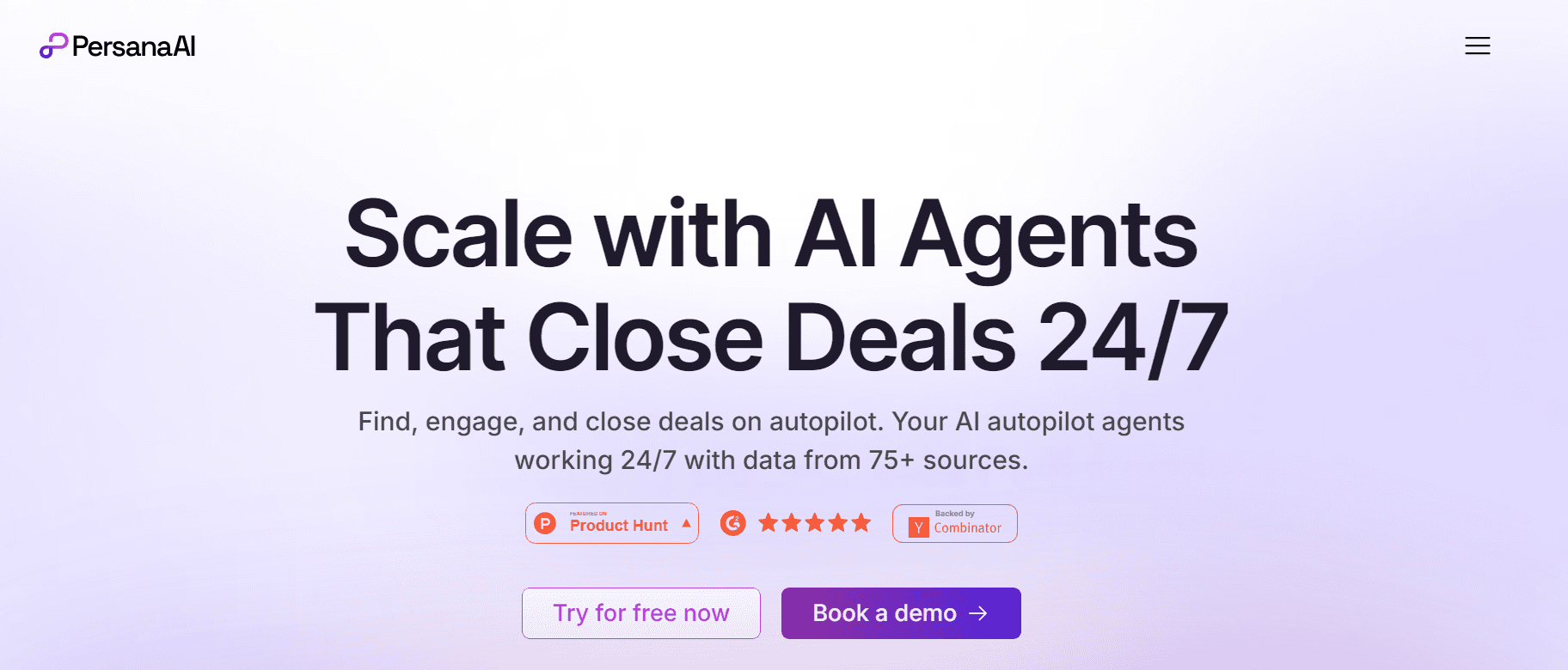 Persana AI A sales automation tool