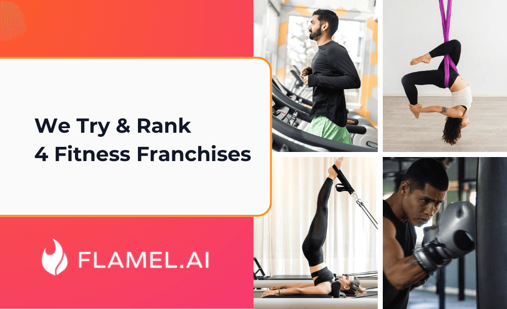 fitness center marketing ideas from flamel.ai who tried 4 different fitness franchise classes