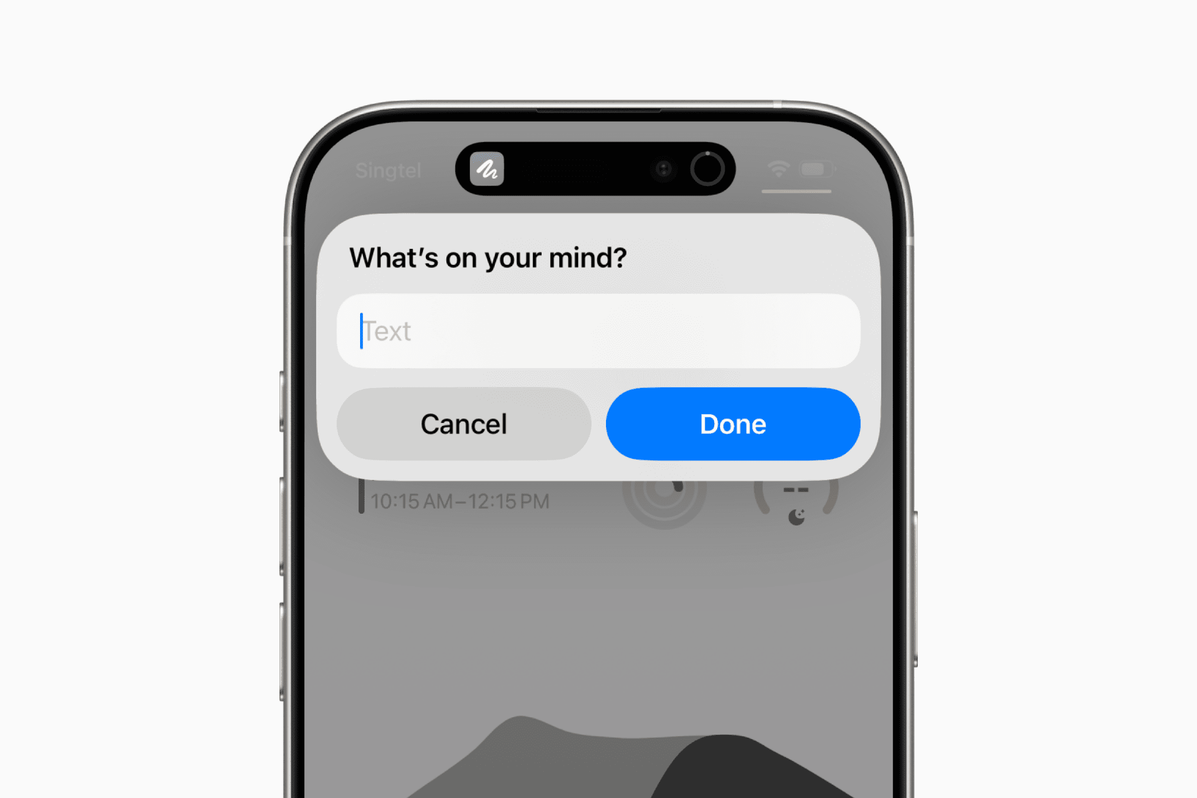 Apple Shortcut notification on iPhone