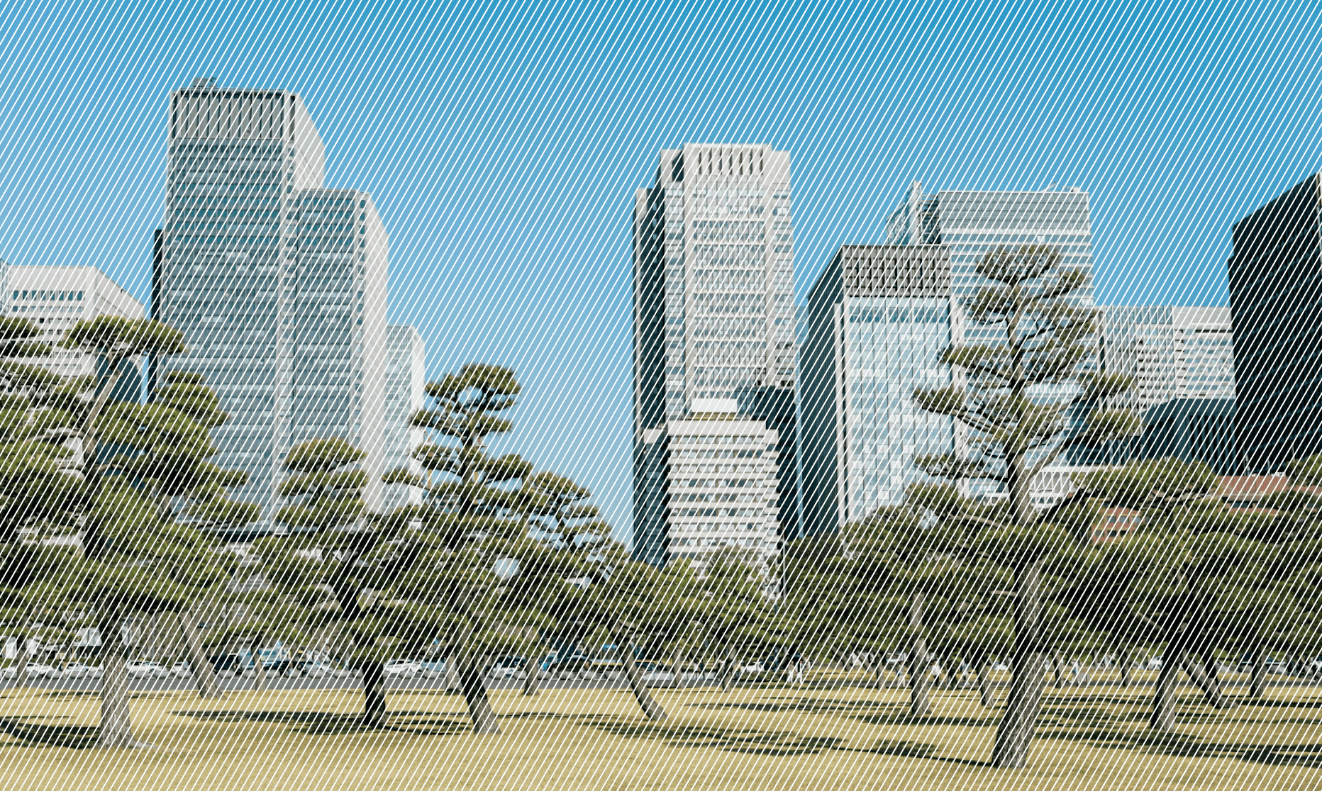 Residential apartment complex by a lake, backdrop for Lette's resident operations showcase