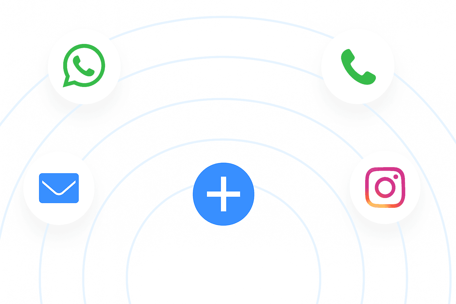 Logos of tools outward, illustrating easy integration with no engineering required.