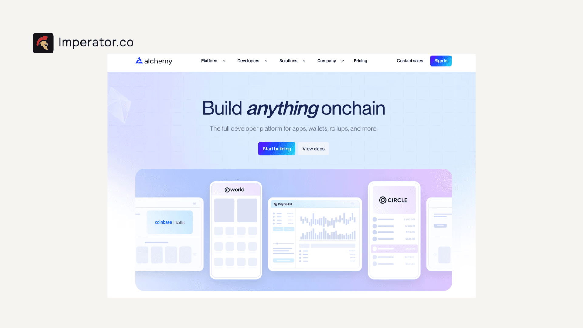 Alchemy HyperLiquid RPC Provider