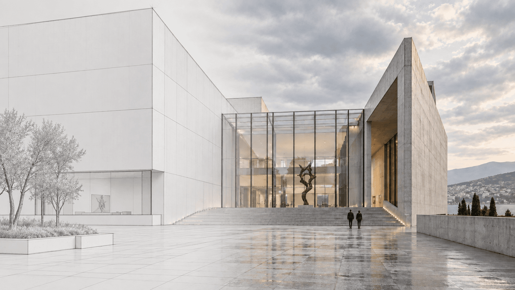 Architectural visualization in progress