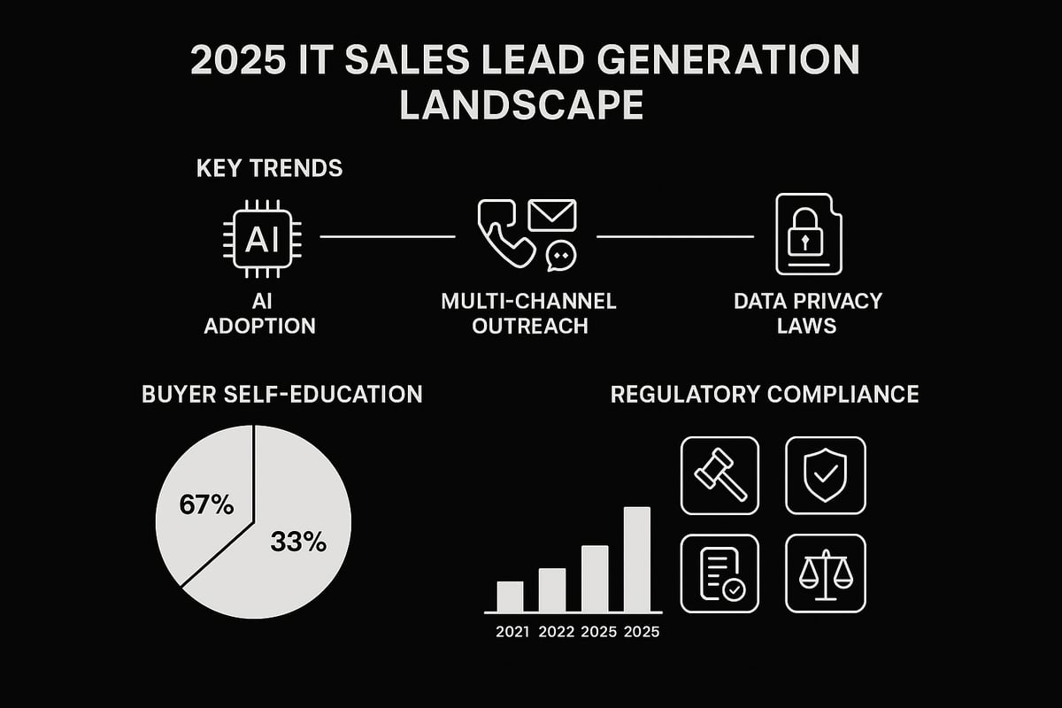 Understanding the 2025 IT Sales Lead Generation Landscape