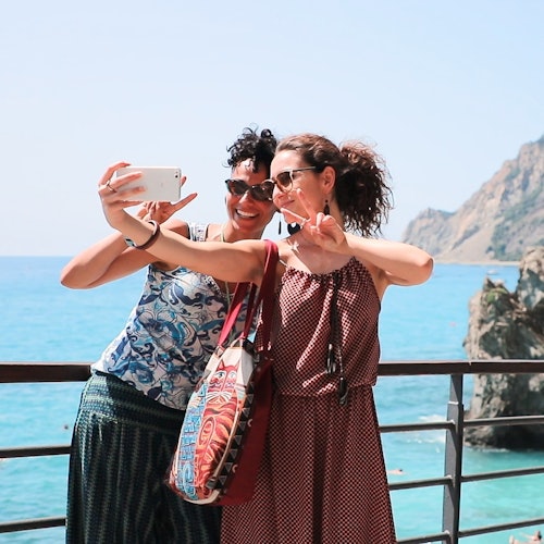 Vista al mar en Cinque Terre