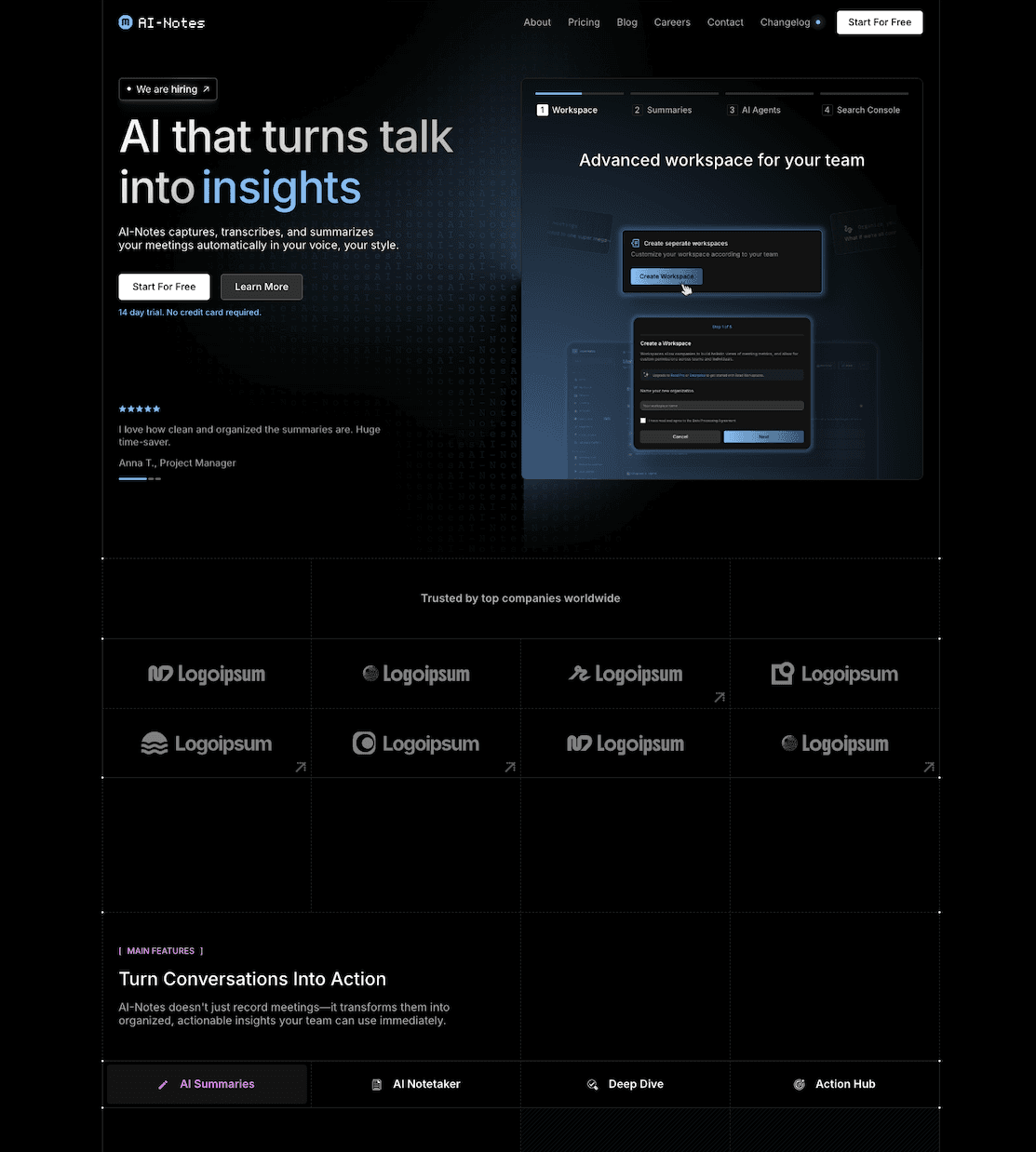 Screenshot of Green energy tools website