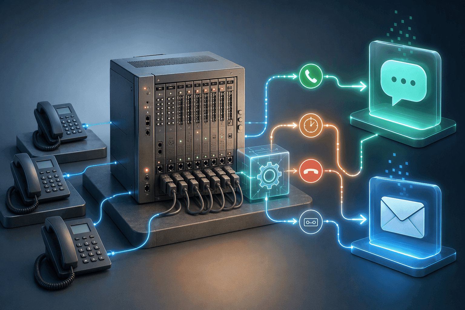 Illustration for 3. Lightspeed Voice: Legacy Phone Systems Meets Modern Messaging