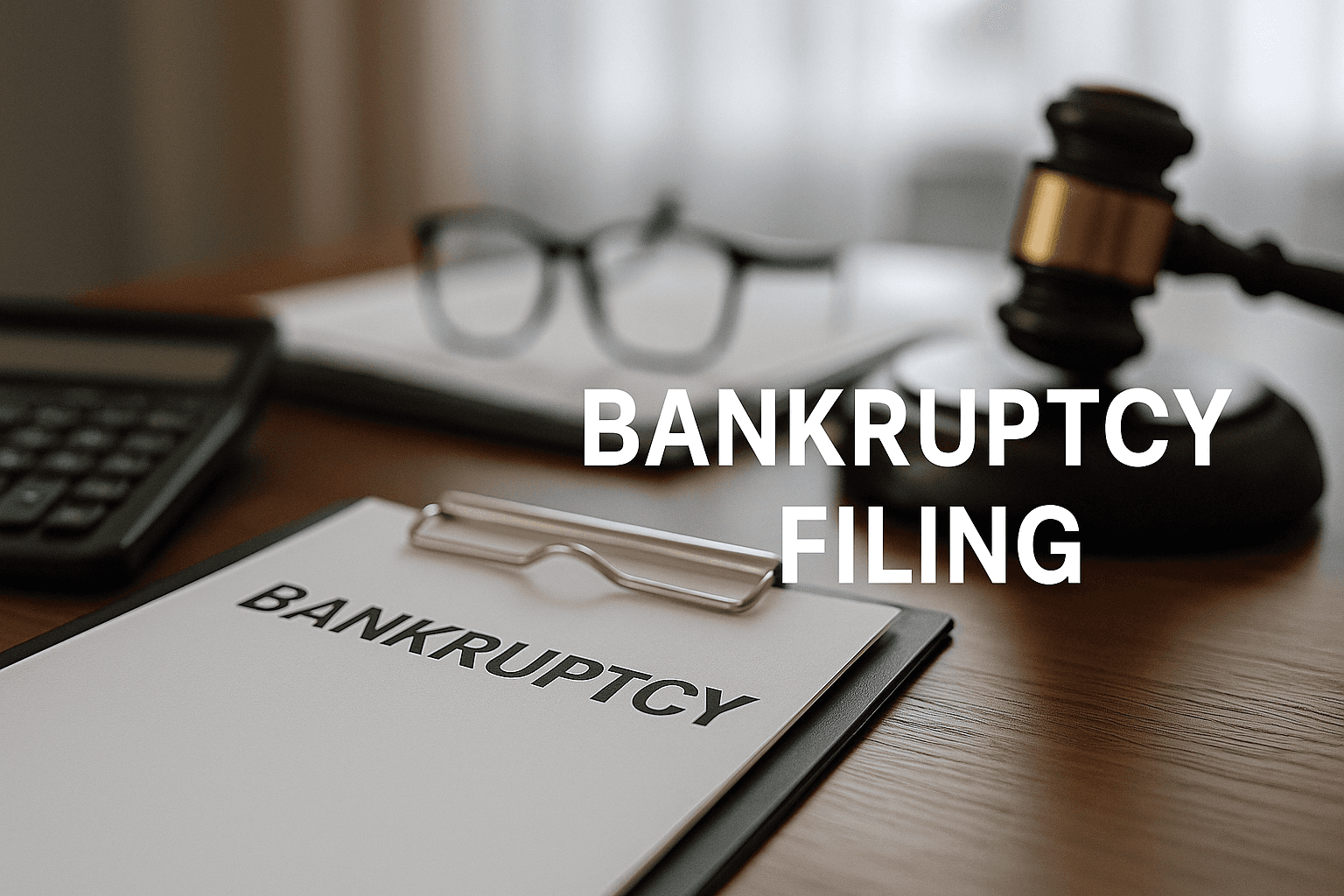 IMage of Bankruptcy Filling