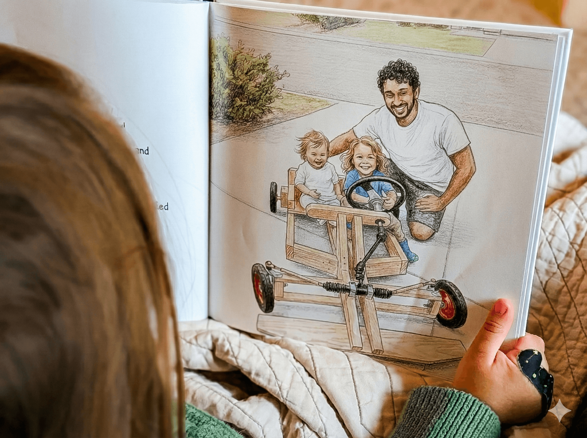 A smiling woman with her arms crossed, standing against a dark green background. She has long, dark hair.