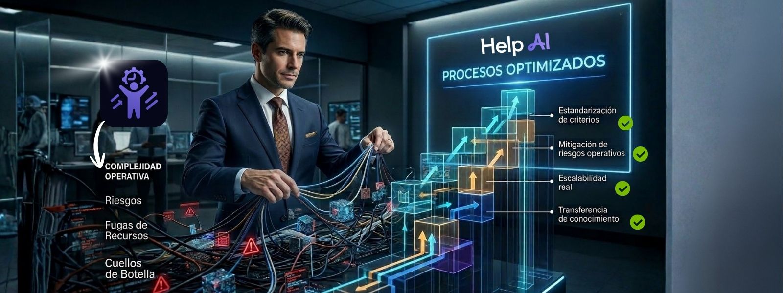 Agente de procesos Help AI