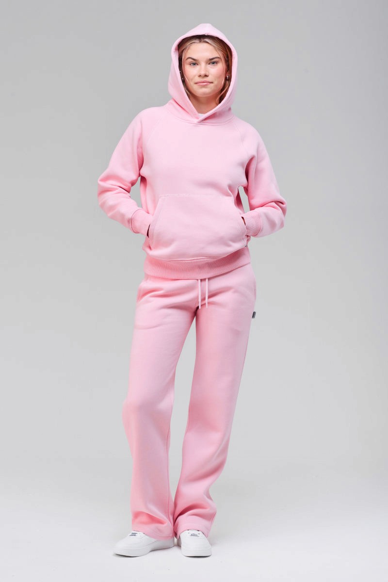 Front view, hood up, Oeko-Tex 100 certified fabric