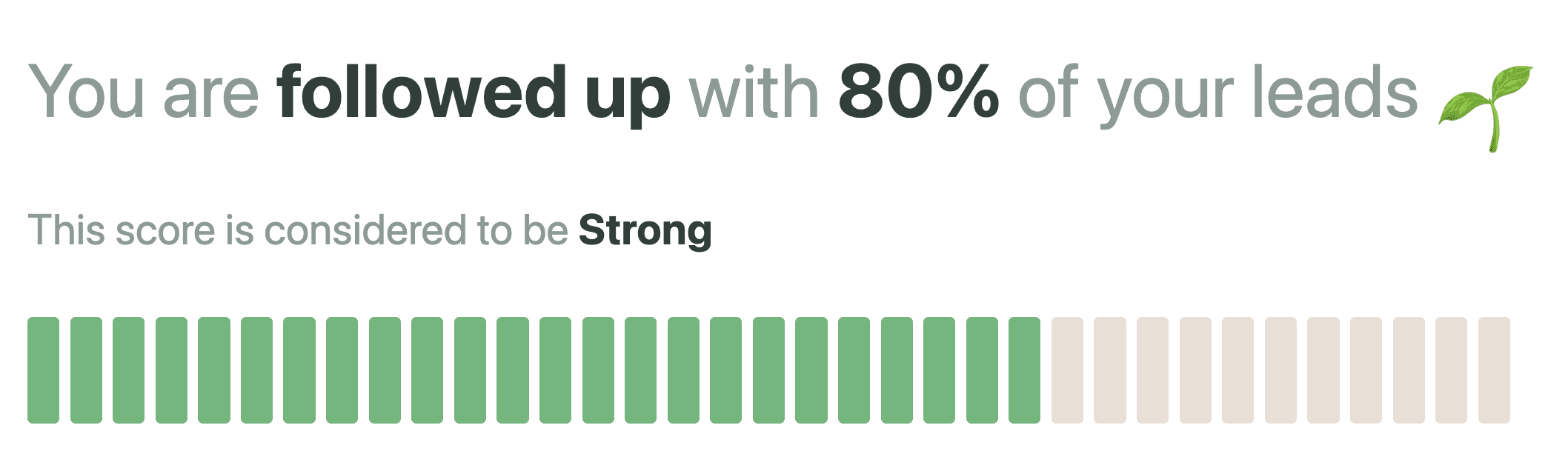 ESG scorecard interface with 80% rating and green progress bar, labeled “Run AI”