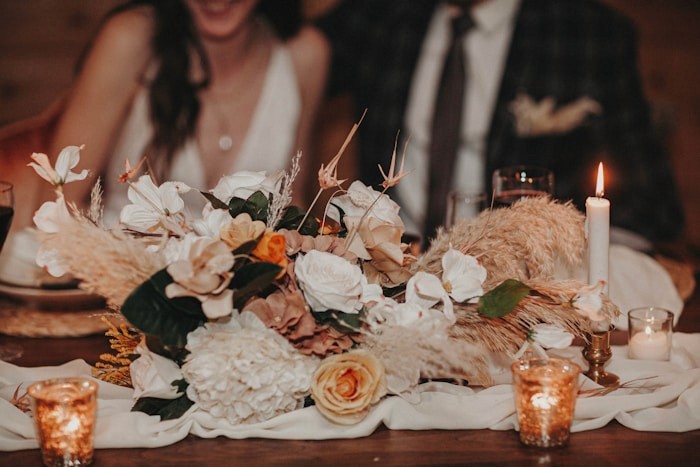 Reception wedding photo