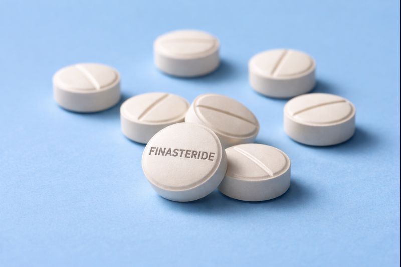 Miniatura de tabletas de finasterida