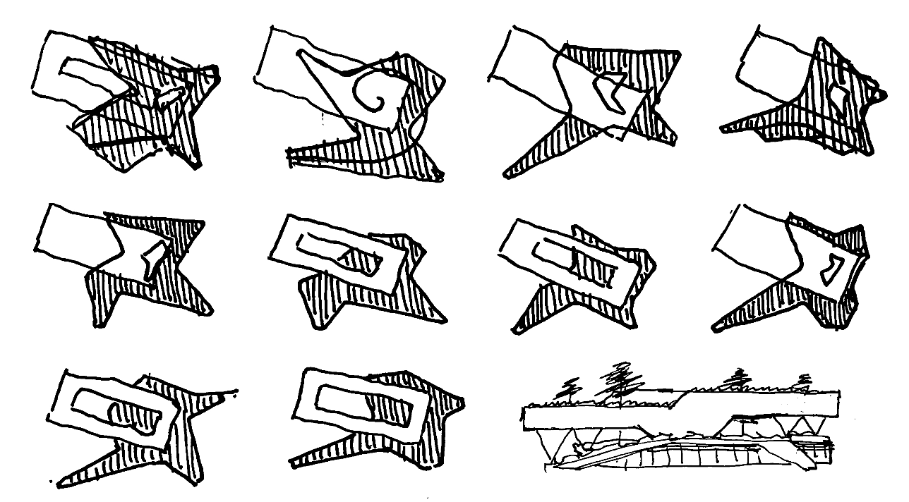 Initial design sketch, studying control and entropy