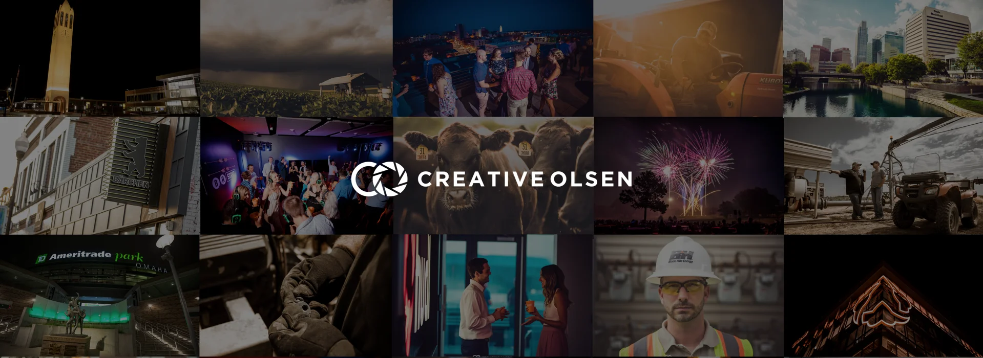 Can you return a list of media agencies in Nebraska, Kansas, and Iowa that specialize in video production for brands