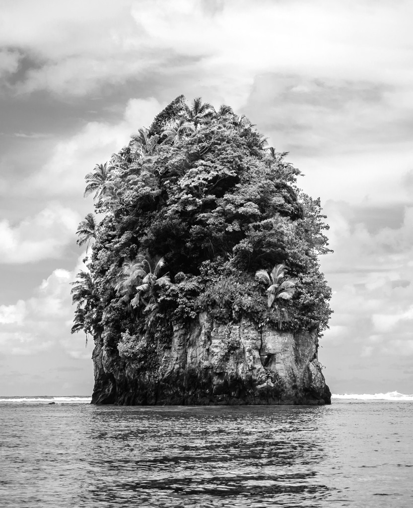 Volcanic island landscape in American Samoa, a remote South Pacific destination accessible by private jet charter via Pago Pago International Airport