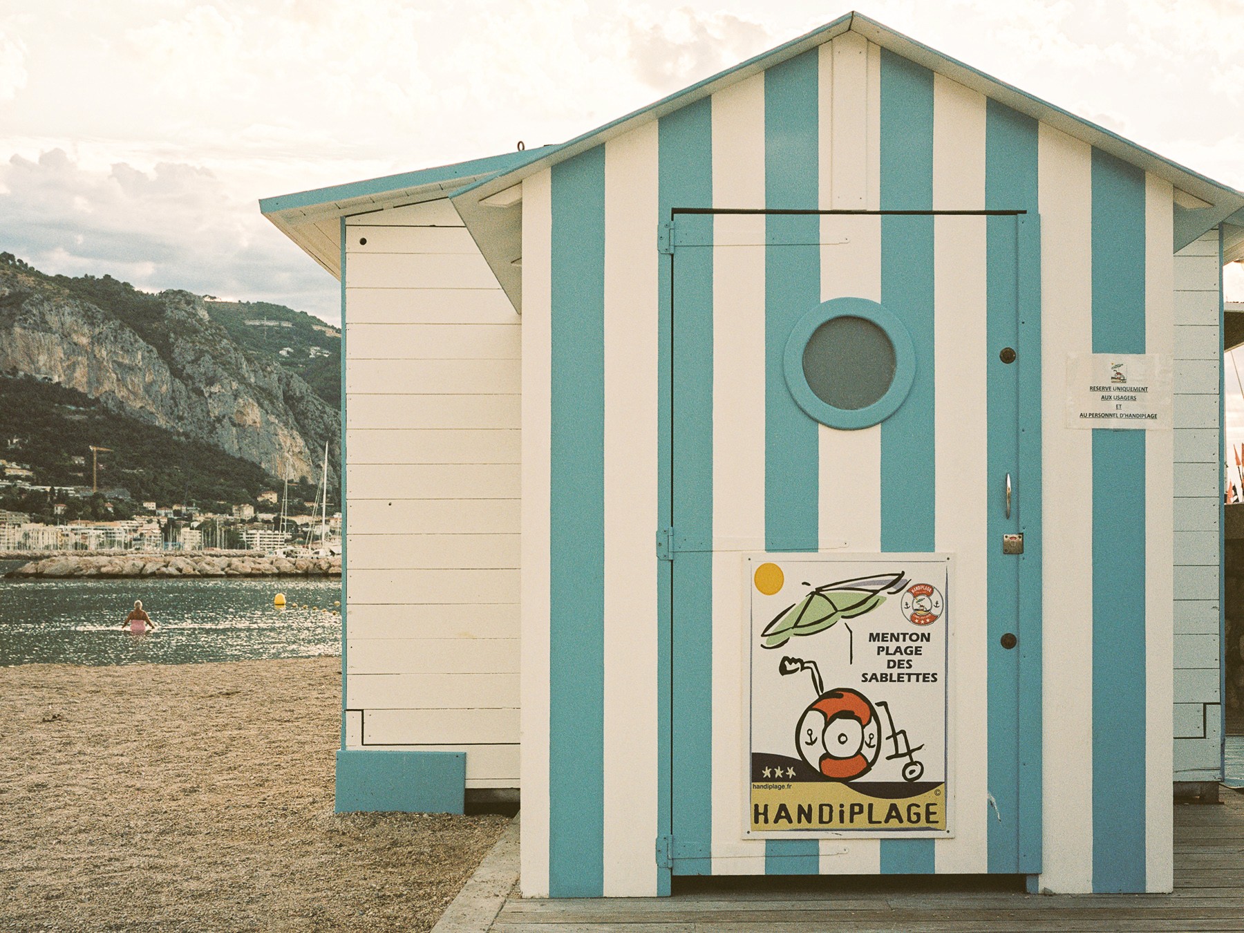 Team working in an office watching at a presentation